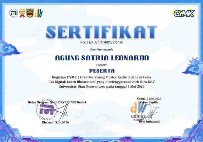 Sertifikat Peserta